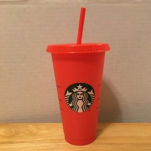 STARBUCKS Color Changing Cold Cup Summer 2020 -RED